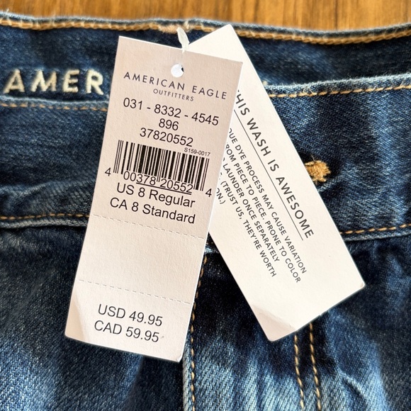 American Eagle mini denim skirt NWT size 8 - Picture 5 of 6